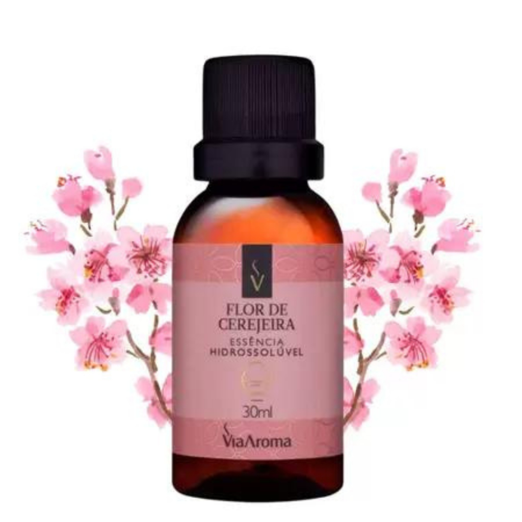 Essência de Flor de Cerejeira: 100% Original e Mais Vendida - 30ml, Envio Imediato!