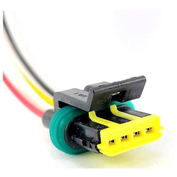 Chicote Plug Conector Atuador Marcha Lenta Fiat Uno Fiorino Palio