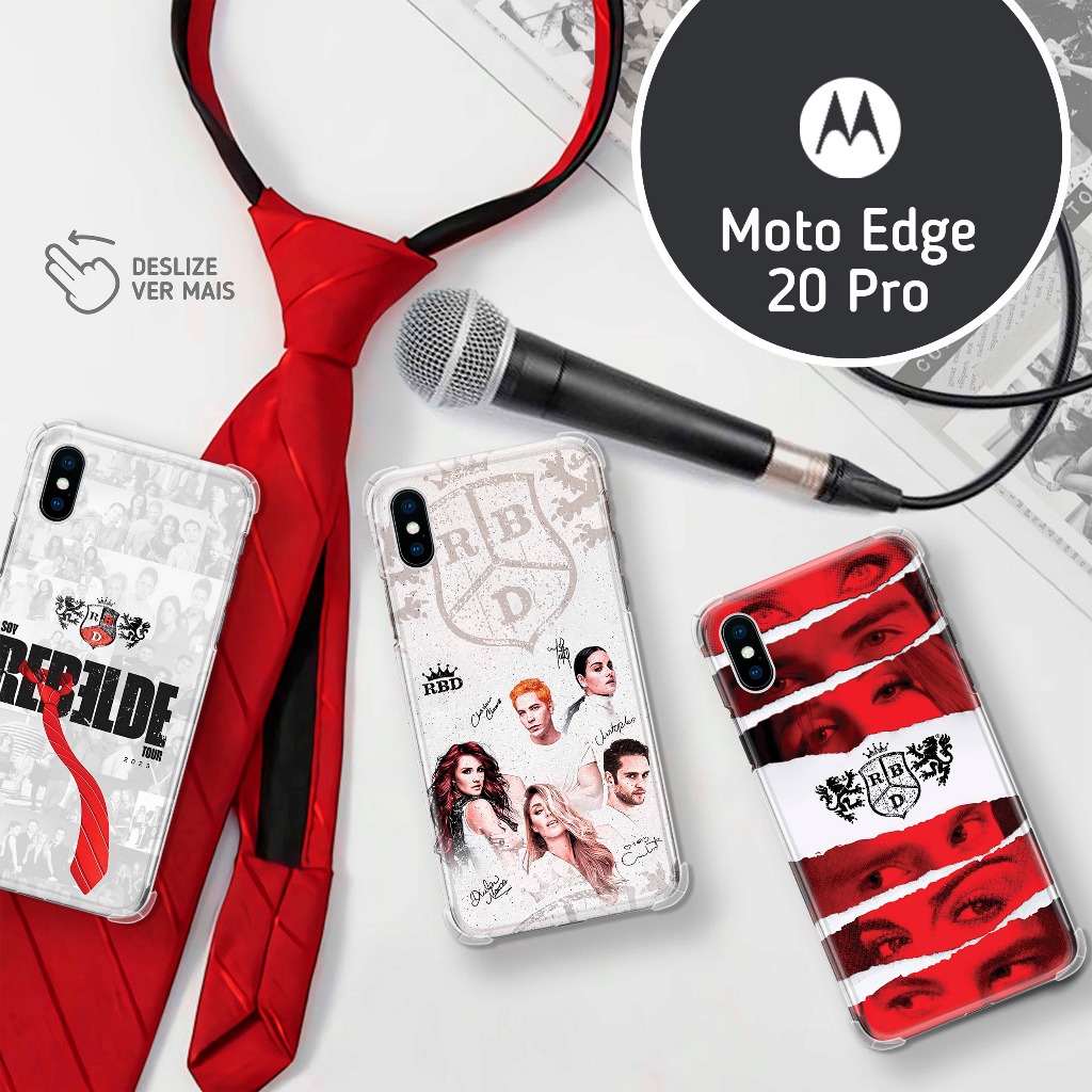 Capa Capinha - Motorola Moto Edge 20 Pro - Rebelde RBD
