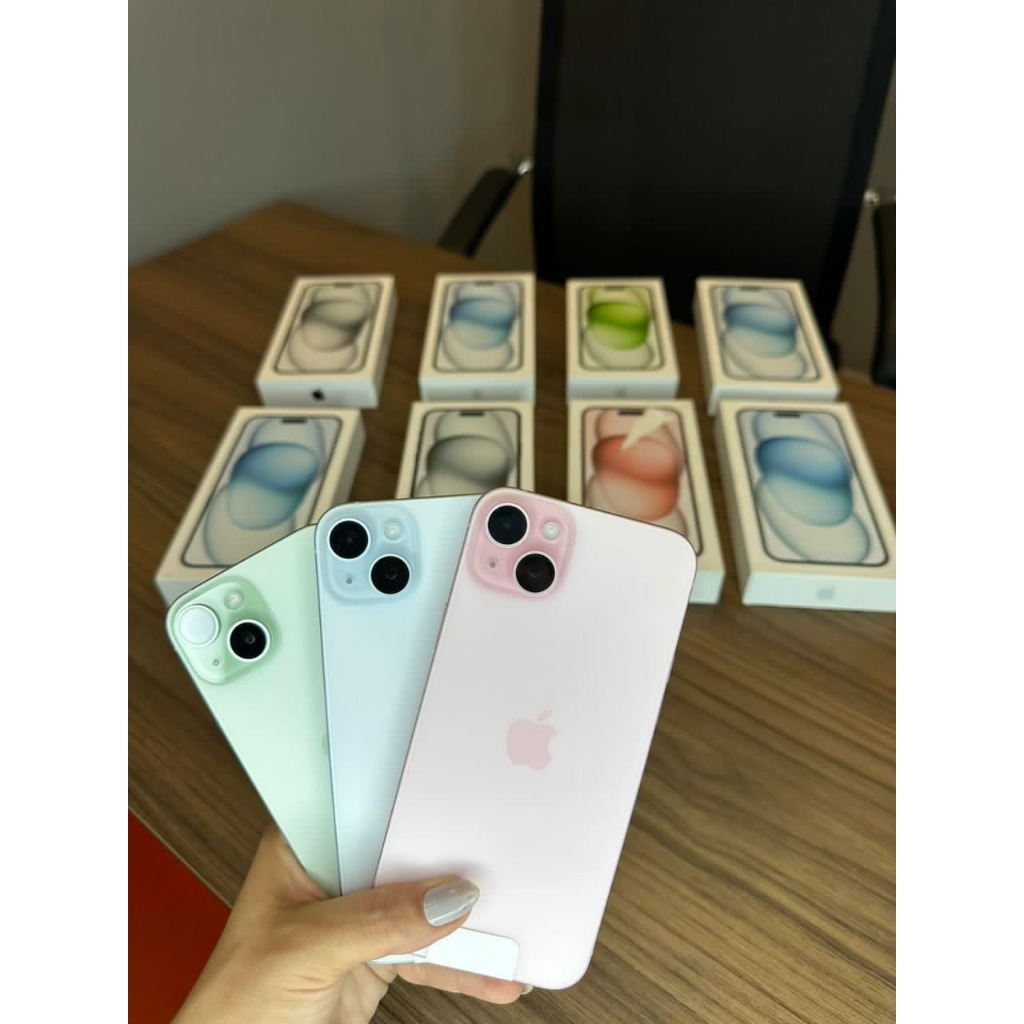 iPhone 15 128gb Lacrado Todas as Cores + (Fonte 20w) + (Pelicula e Capinha Transparente)