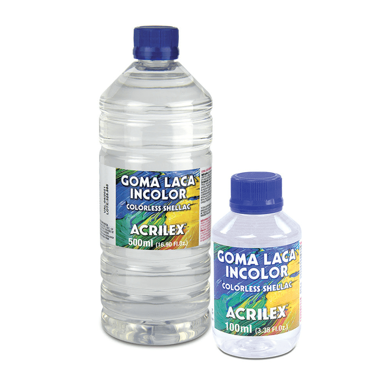Goma Laca Incolor Acrilex Original + Nota Fiscal em Oferta na Shopee