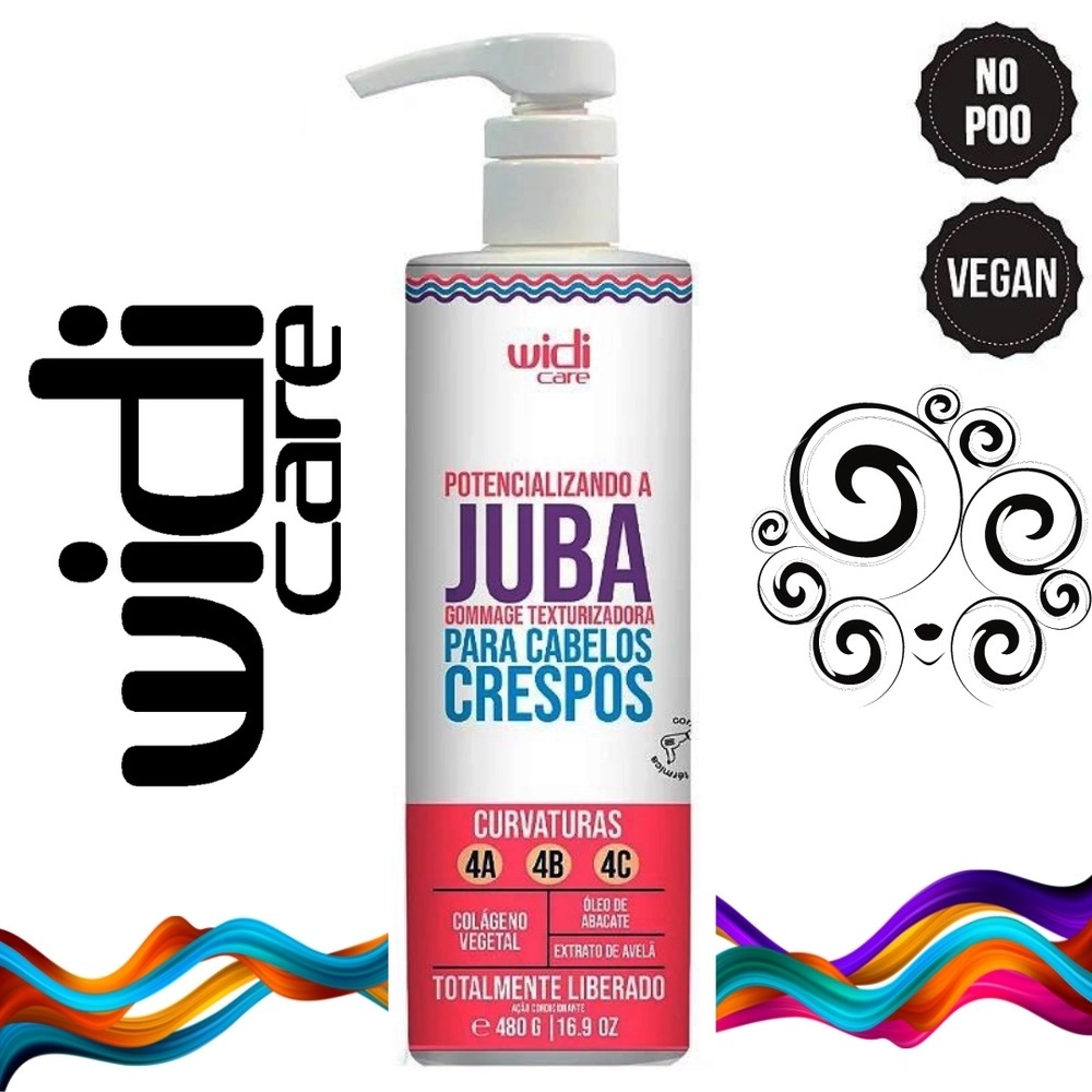 Potencializando A Juba Gommage Texturizadora Widi Care 480g - Beauty