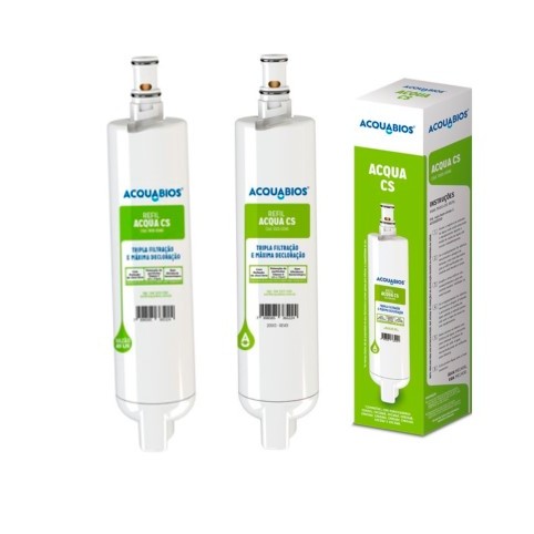 Kit 2 Refil para purificadores de água CPC/CPB 30/31/34/35 - ACQUA CS Compativel COM BATERIA - Home Appliances