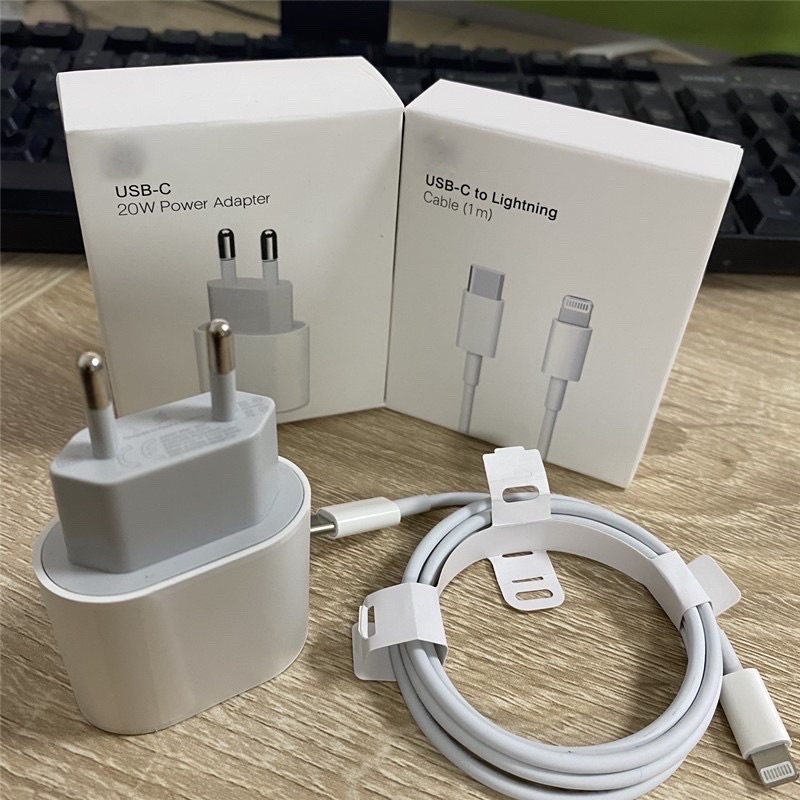 {ORIGINAL} Carregador iPhone Cabo+Fonte XR,11,12,13,14 LACRADO em Oferta na Shopee