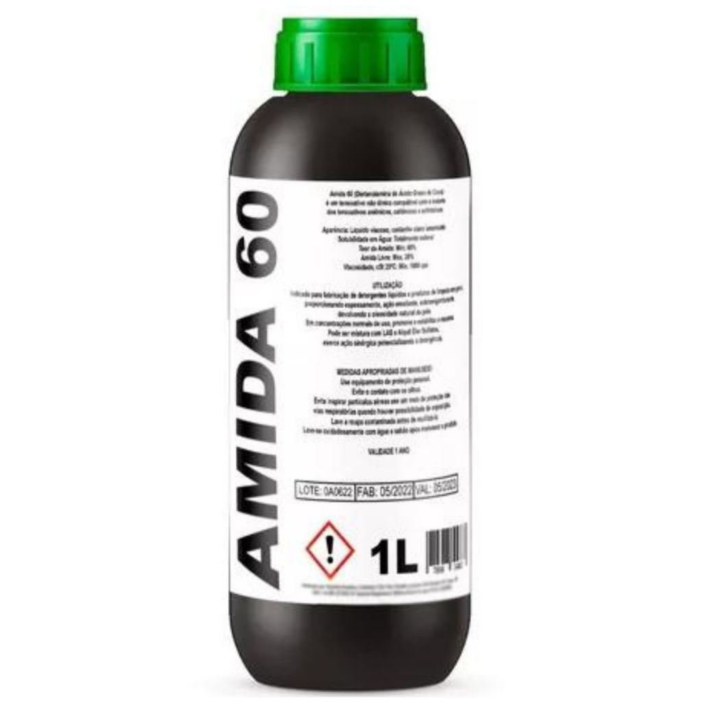 Amida 60 500ml - O Mais Usado Na Produção De Detergentes Liquido e Sabão