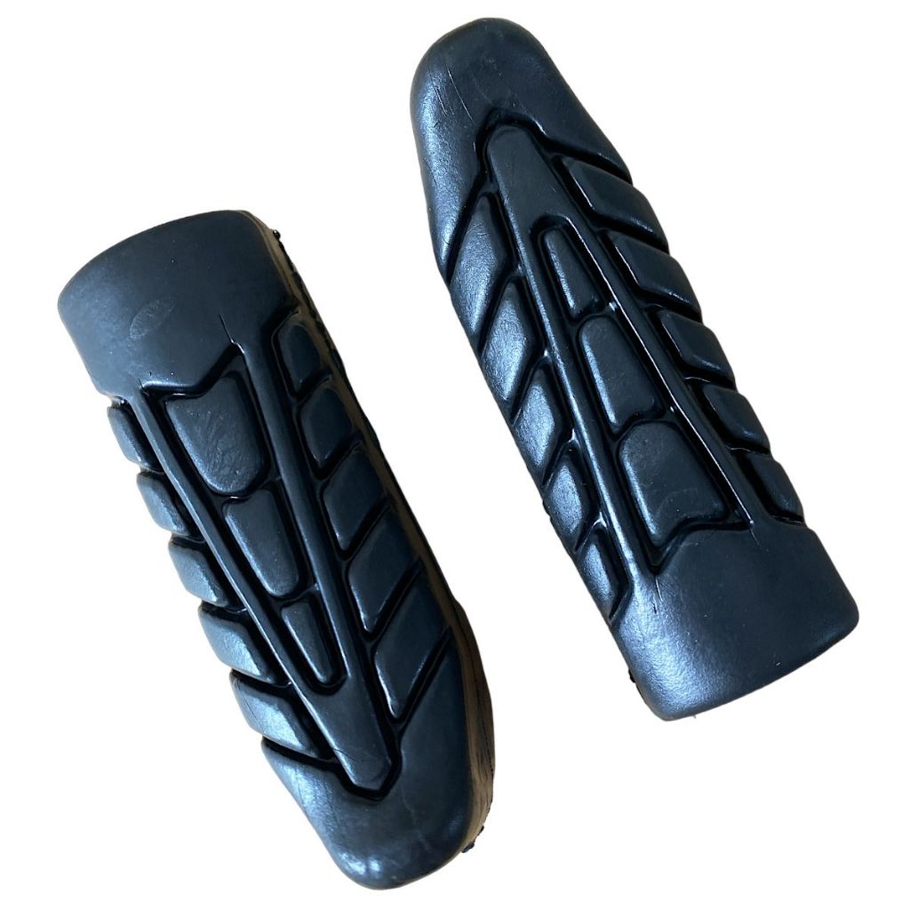 Par Estribo Pedaleira Borracha Honda Cg Titan Start Fan 160