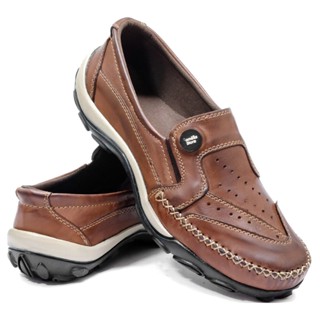 Sapatilha Mocassim Masculina Couro Havana - 2021 em Oferta na Shopee