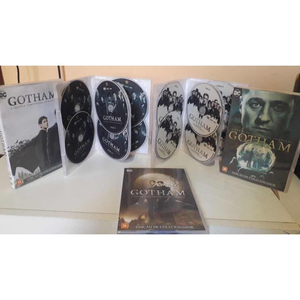 Box - Seriado Gotham - Batman - Completo - 5 Temporadas