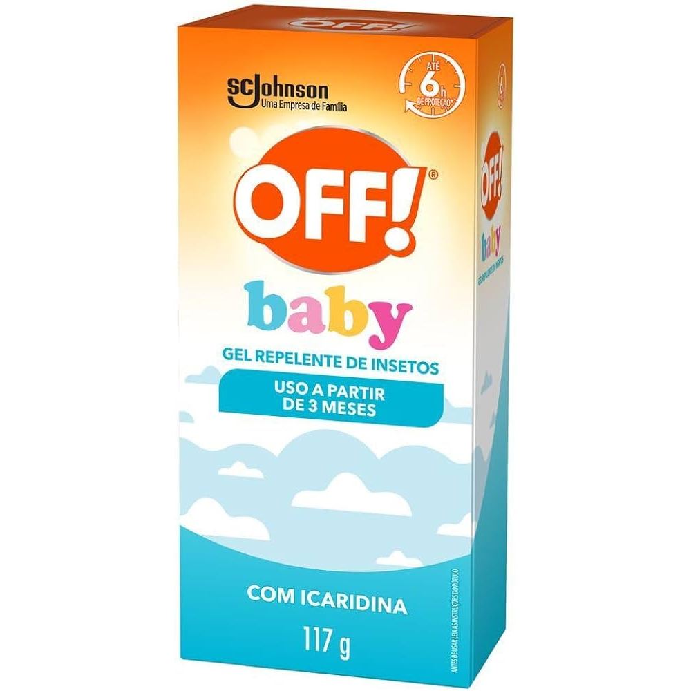 Repelente OFF Baby +3 meses contra dengue 117ml