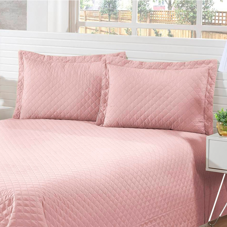 Colcha Cobre Leito Avulso Para Cama de Casal Padrão e Queen 170 Fios Matelado Magnific Cor...
