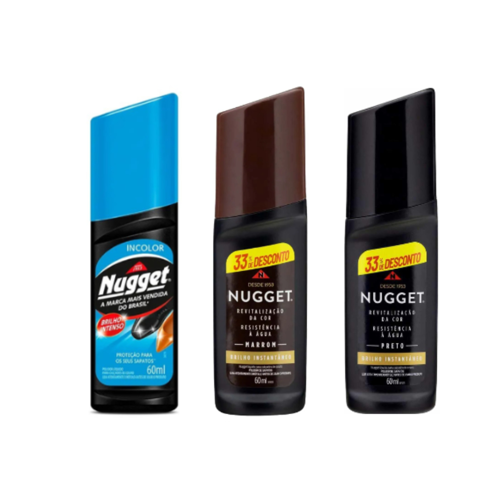 Nugget Líquido Polidor de Sapato 60ml Nugget Líquido Polidor de Sapato 60ml
