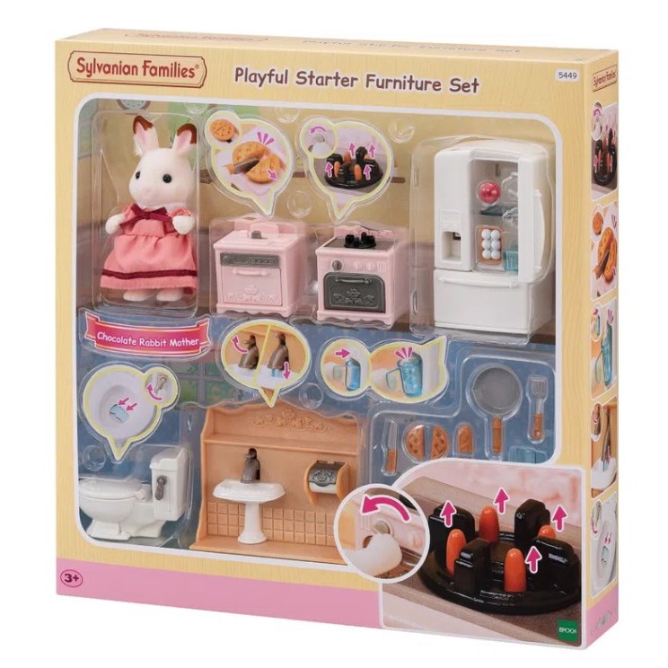 Sylvanian Families Conjunto Primeiros Móveis - Epoch em Oferta na Shopee