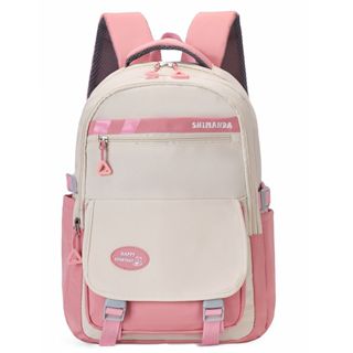 Mochila Feminina Escolar Universitária De Viagem Moda Casual em Oferta na Shopee