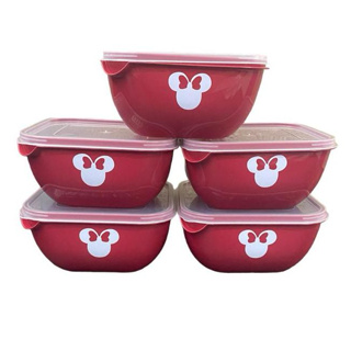 5 Potes 1L Decorado Minnie Marmita Fitness Academia Planejamento Alimentar Decoração Cozinha em Oferta na Shopee