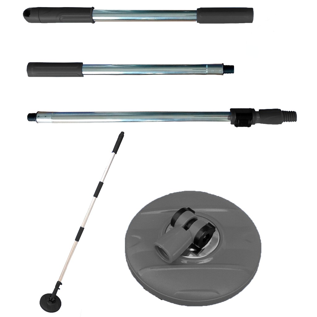 Cabo e Disco para Balde Mop Perfect Pro 1,60 Mts Move 360 Giratório Esfregão
