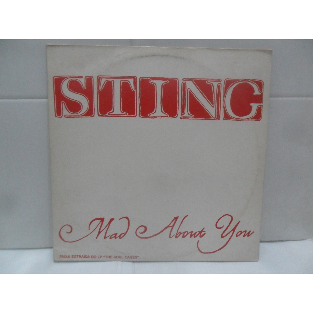 STING - MAD ABOUT YOUO/ LP. VINIL
