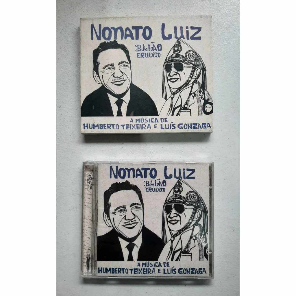 CD Nonato Luiz - Baião Erudito A Música de Humberto Teixeira e Luiz Gonzaga - participação Dominguinhos - com luva