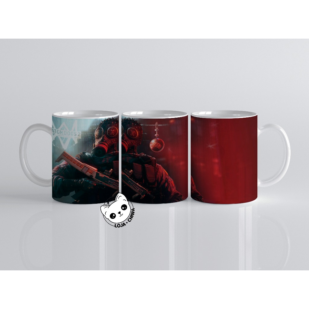 Caneca Personalizada Rainbow Six Siege Game Jogo Gamer Xicara Copo 1 Cerâmica Importada