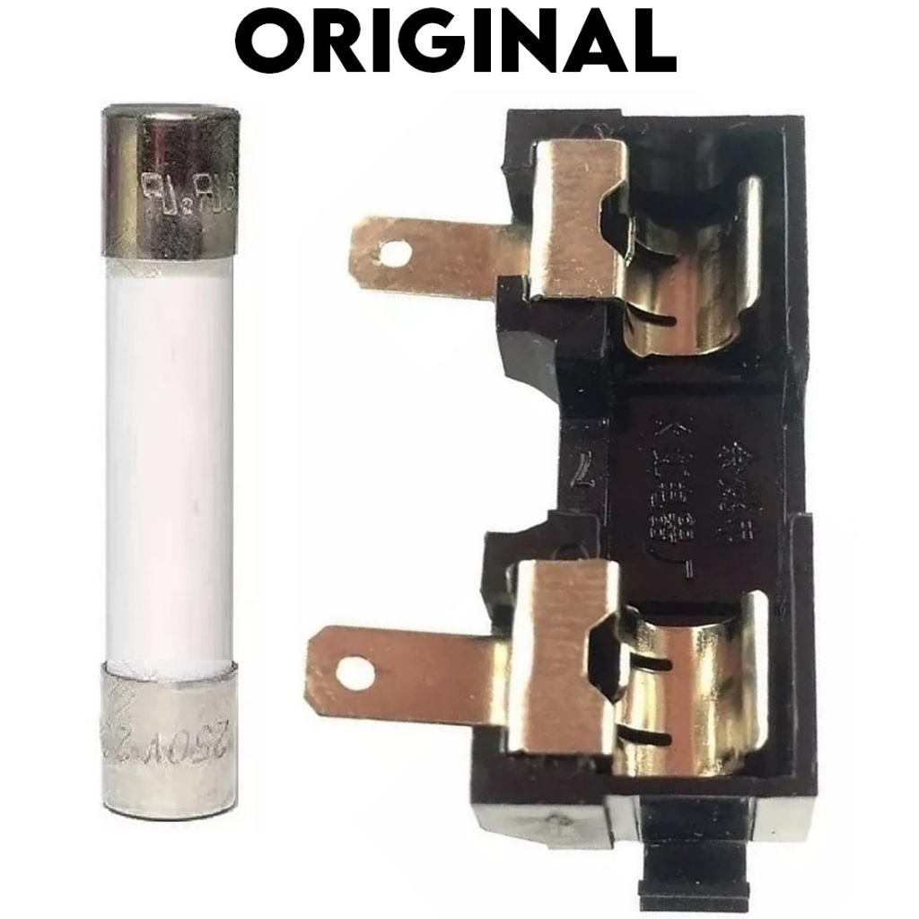Porta Fusível Cerâmica 3cm 20a Microondas Electrolux Original
