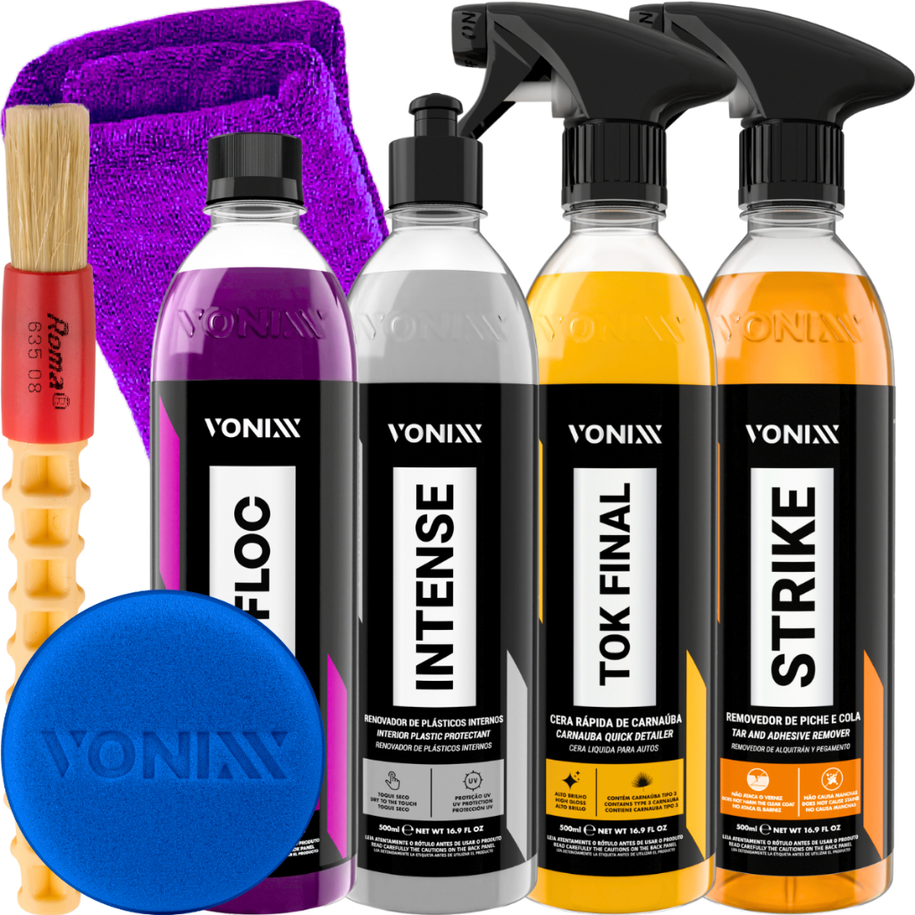 Kit Shampoo V-Floc Cera Tok Final Strike Intense Vonixx