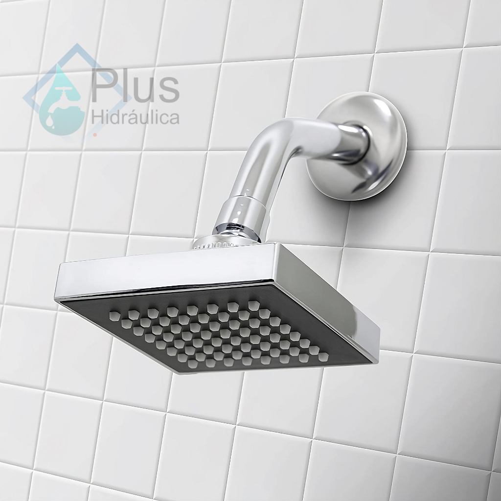 Ducha Chuveiro Aquecedor Solar a Gás Quadrado