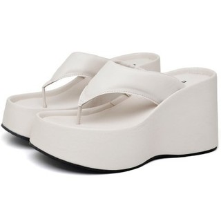 Tamanco Feminino Dubuy Salto Plataforma Off White Vik 2100DB em Oferta na Shopee