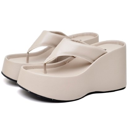 Tamanco Salto Plataforma Dubuy Bege Vik Original 2100DB em Oferta na Shopee