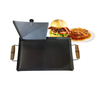 Chapa Bifeteira 48x30 Com Prensa para Uso em Fogões em Oferta na Shopee
