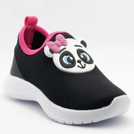 Tenis infantil menina calce facil escolar confortavel  panda 20 ao 34 em Oferta na Shopee