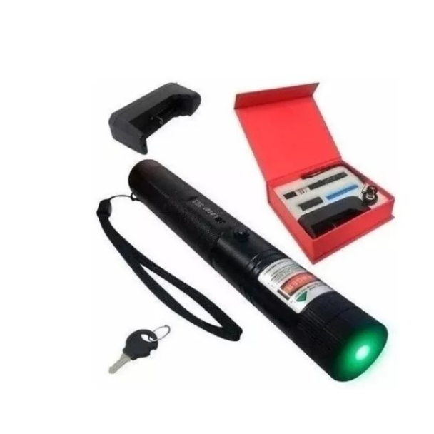 Caneta Laser Pointer Verde Ultra Forte Alcance 50km