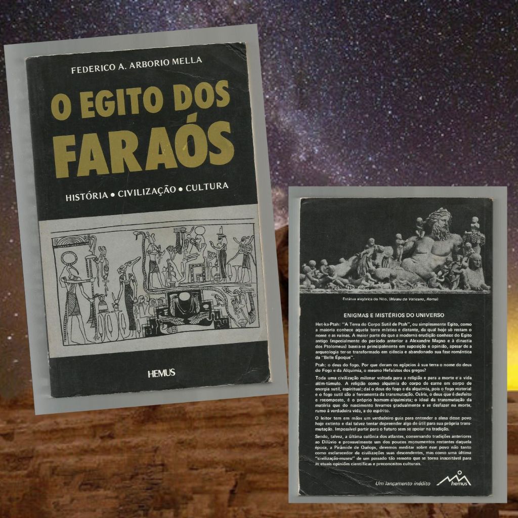 O Egito dos Faraós - Federico A. Arborio Mella -Livro Usado