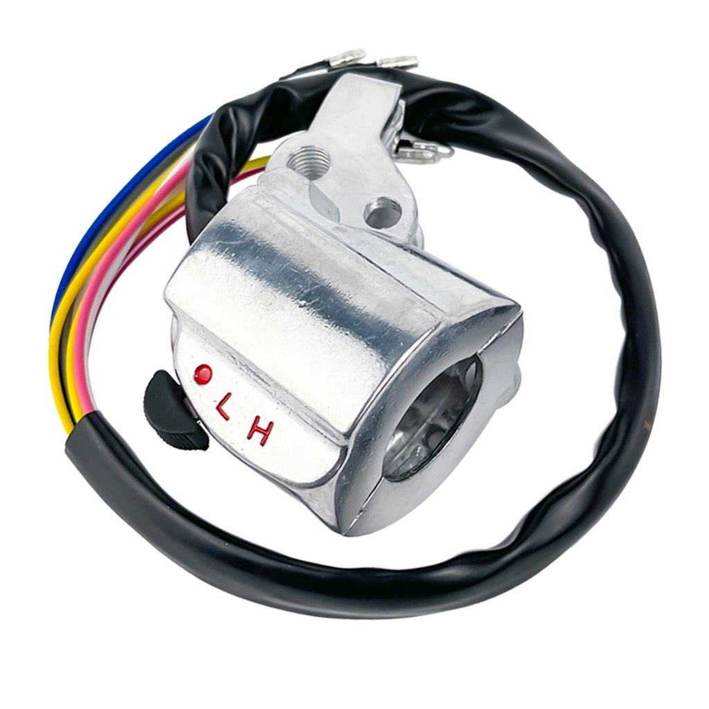 Chave de Luz CG 125 1977 a 1982 Lado Direito sem manete em alumínio. — imagem 2 de 2