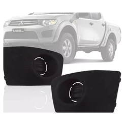 Moldura Grade Do Milha L200 Triton 2011 2012 2013 Sem Furo