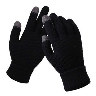 Luva Touch Screen Masculina Feminina  Frio Inverno Lã Celular em Oferta na Shopee
