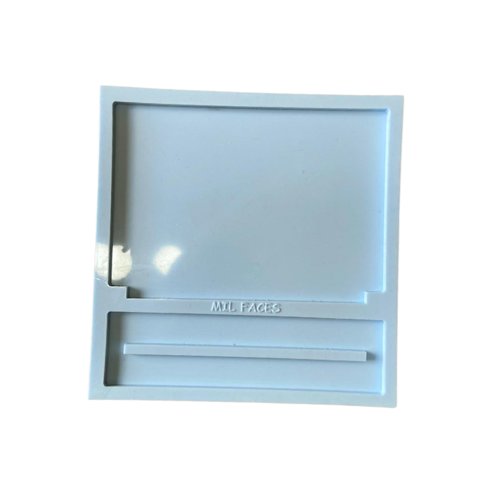 Molde Silicone Placa Pix Retangular 15x10 Resina Foto M8 em Oferta na Shopee