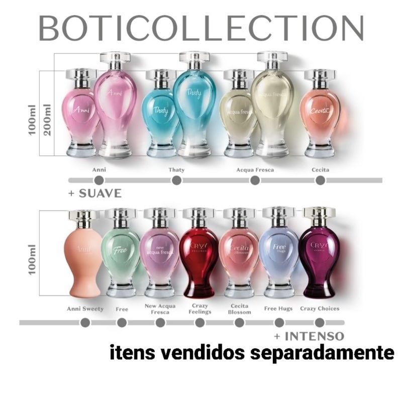 Perfumaria Feminina Boticollection Clássicos Suaves e Intensos de o Boticário — R$ 169,90 em Shopee