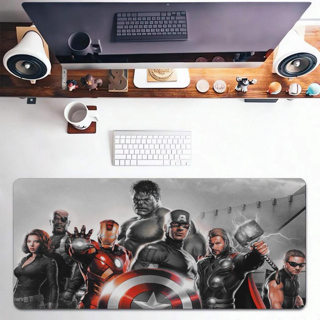 MousePad Gamer Profissional Personalizado Com Diversos Temas De Jogos Series e Filmes Com Base AntiDerrapante e Borda Costurada em Oferta na Shopee