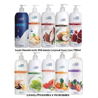 Loção Desodorante Hidratante para o Corpo Avon Care - 700ml. Varias Fragrâncias em Oferta na Shopee
