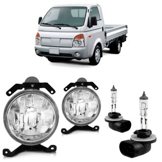 Kit Par Farol Milha Auxiliar + Par Lâmpada Halógena Hr 2006 2007 2008 2009 2010 2011 2012 Lente Lisa Acrilico em Oferta na Shopee