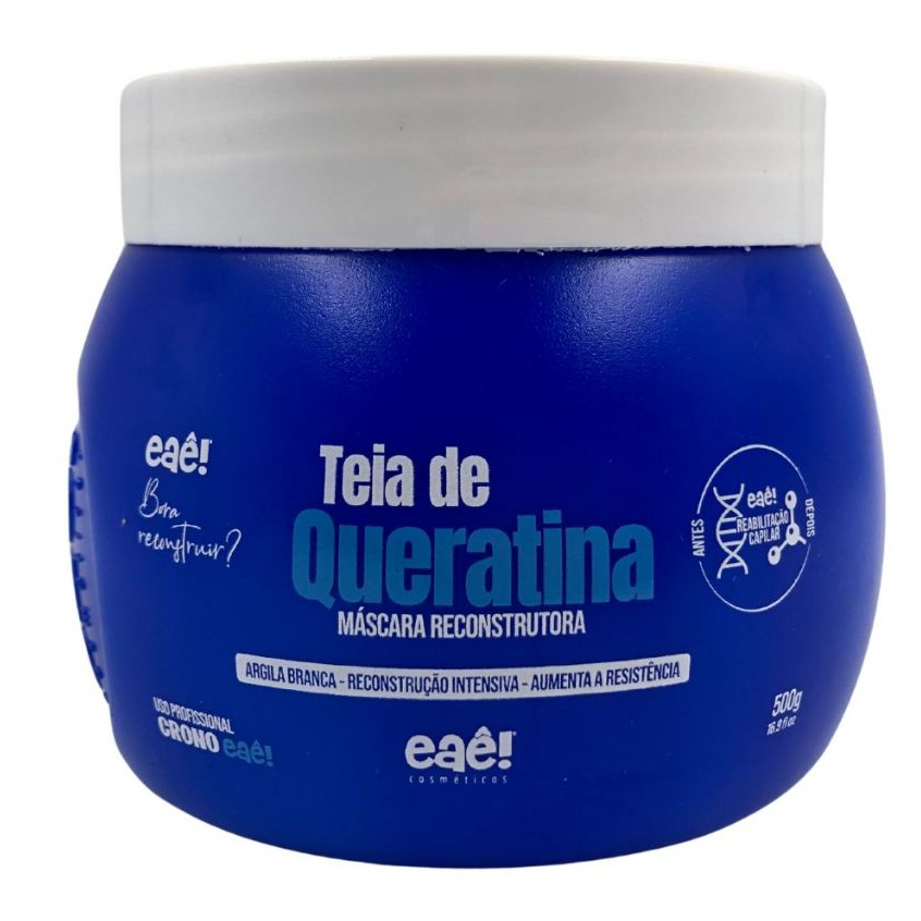 Máscara Teia De Queratina 500g - Eaê! Cosméticos