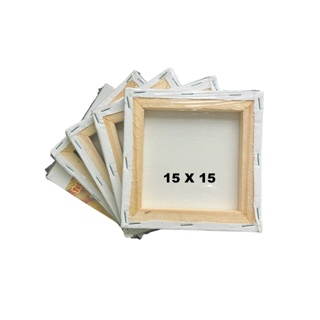 05 Telas para pintura, 15x15cm em Oferta na Shopee