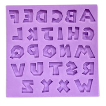 F1513 MOLDE DE SILICONE ALFABETO MARIO CONFEITARIA BISCUIT em Oferta na Shopee