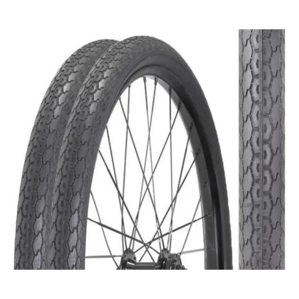 Par 2 Pneus Bicicleta Bike Aro 26x1.1/2x2 Pirelli Manga Turbo Barra Forte Circular Monark Caloi