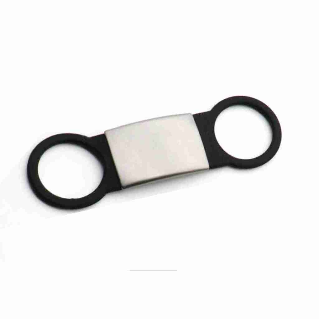Plaquinha Identificação Personalizada Branca Pet Cachorro Gato Cão silicone placa inox com gravação