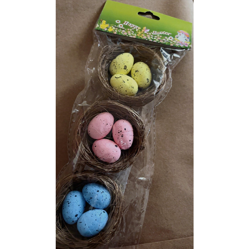 OVINHO NINHO DECORACAO PASCOA em Oferta na Shopee