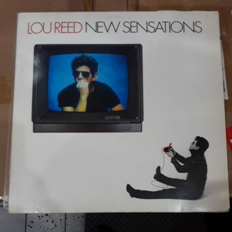 Lp Lou Reed - New Sensations 1984 RCA Ed Imp Germany muito rara c/ encarte Velvet Cale Warhol Nico Bowie Iggy Bolan Glam CBGB Punk