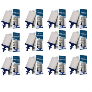 Kit 12 Vela Oasis Alcalina Premium Tripla Ação Para Filtro De Barro