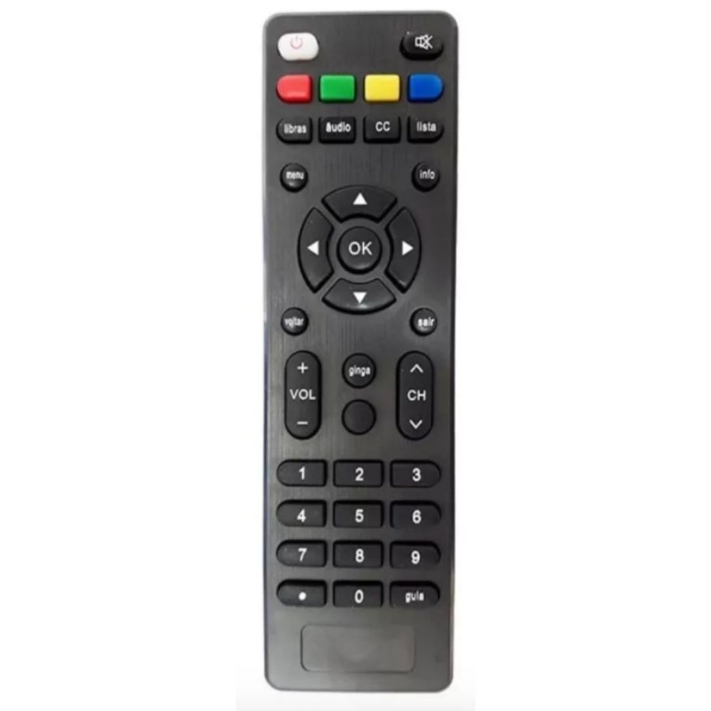 Controle para conversor digital Positivo ou Multilaser Re508 E Re509 Re 510 em Oferta na Shopee