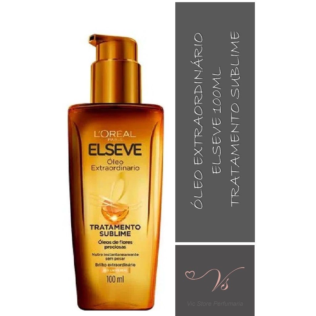 Óleo Extraordinário Elseve 100ml Tratamento Sublime