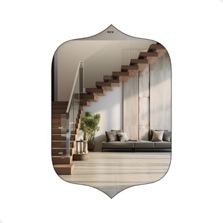 Espelho Pinterest Decorativo Grande Orgânico 60x80 Mod. Bali em Oferta na Shopee